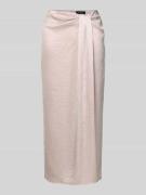 Midi-rok met plooien