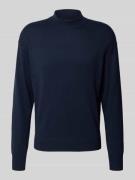 Gebreide pullover met ribboorden