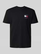 Regular fit T-shirt van puur katoen