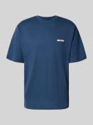 T-shirt met logo en ronde hals