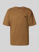 T-shirt met logo en ronde hals