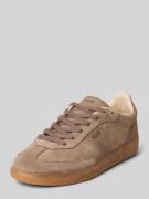 Lage sneakers van echt leer, model 'BRENTA'
