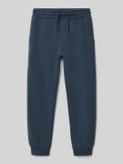 Regular fit sweatpants met achterzak