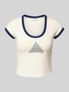 Kort T-shirt met ronde hals
