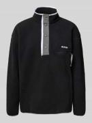 Sweatshirt met opstaande kraag