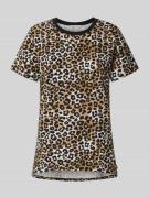 Regular fit T-shirt van puur katoen