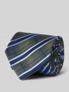 Zijden stropdas met all-over print (7 cm)