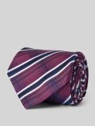 Zijden stropdas met all-over print (7 cm)