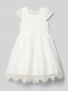 Regular fit jurk met kant