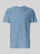 Regular fit T-shirt met logostitching, model 'Class'