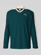 Poloshirt met labelstitching