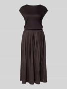 Midi-jurk van viscose in een 2-in-1-look, model 'Wabella'