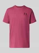 T-shirt met labelprint