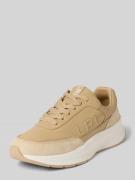 Sneakers met labeldetail