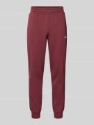 Sweatpants met labelstitching en elastische band
