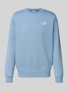 Sweatshirt met labelstitching