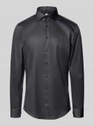 Regular fit zakelijk overhemd met kentkraag, model 'New'