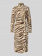 Midi-jurk met all-over dierenprint, model 'Jaybin'