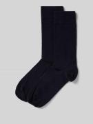 Kniekousen van katoenmix in een set van 2 paar