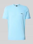 Regular fit T-shirt van katoenmix, model 'MOMENTUM'