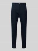 Slim fit pantalon van katoenmix, model 'KANTON'