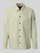 Vrijetijdsoverhemd van puur katoen, model 'LOCKY_2'