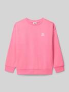 Sweatshirt met labelstitching