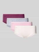 Slip met elastische band in een set van 4 stuks, model 'BASIC'