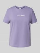 Regular fit T-shirt van puur katoen