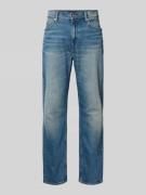 Regular fit jeans van katoenmix