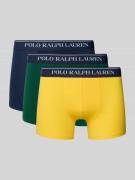 Boxershort met elastische band met logo in een set van 3 stuks