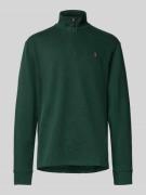 Gebreide pullover met opstaande kraag