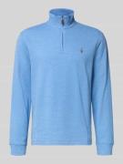 Gebreide pullover met opstaande kraag