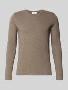 Shirt met lange mouwen en ronde hals, model 'BYSAPICK'