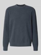 Regular fit shirt met lange mouwen en ronde hals