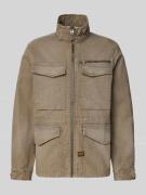 Slim fit jack met klepzakken, model 'Rovic'