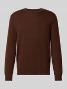 Gebreide pullover van merinowol