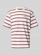 T-shirt met streepmotief en ronde hals