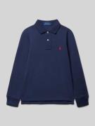 Poloshirt met labelstitching