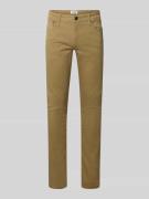Slim fit jeans met steekzakken, model 'GLENN'