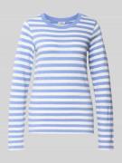 Shirt met lange mouwen van puur katoen