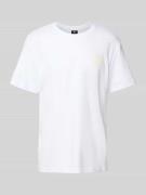 T-shirt met labelprint