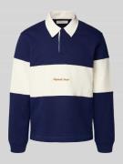 Sweatshirt met kentkraag, model 'NORREBRO'