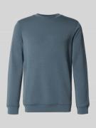 Sweatshirt met labeldetail, model 'harry'