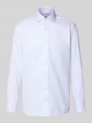 Modern fit zakelijk overhemd met haaikraag