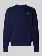 Sweatshirt met labelstitching
