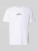 T-shirt met labelstitching