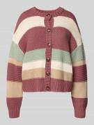 Gebreid jack met ribboorden