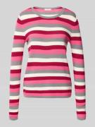 Gebreide pullover met ronde hals