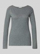 Regular fit shirt met lange mouwen van puur katoen